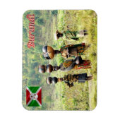 Magnet Flexible Femmes Batwa - (Vertical)