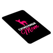 Magnet Flexible Femmes Chihuahua Maman (Côté Droit)