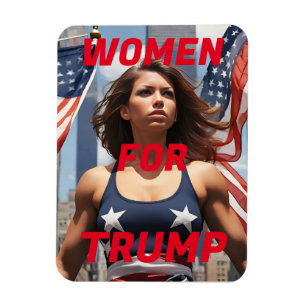 MAGNET FLEXIBLE FEMMES POUR TRUMP