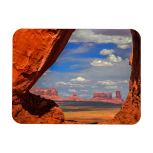Magnet Flexible Fenêtre de roche sur Monument Valley, AZ
