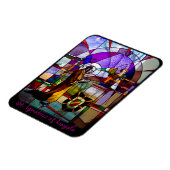 Magnet Flexible Fenêtre en verre de Loyola de St. Ignace (Côté Gauche)