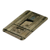 Magnet Flexible Fenêtre molle dans la façade d'entrée avec un pers (Côté Gauche)