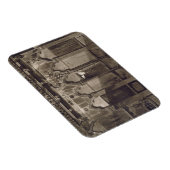 Magnet Flexible Fenêtres Arabes, À Campo Père Noël Maria Mater Dom (Côté Droit)