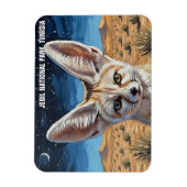 Magnet Flexible Fennec Fox dans le Parc National Jebil Tunisie (Vertical)