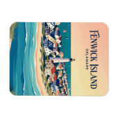 Magnet Flexible Fenwick Island États-Unis (Horizontal)