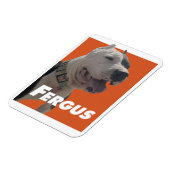 Magnet Flexible Fergus Le Chien Des Barbiers (Côté Gauche)