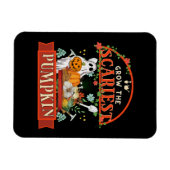 Magnet Flexible Ferme de citrouilles Halloween (Horizontal)