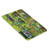 MAGNET FLEXIBLE FERME DE TURQUIE, PAYS HUMOUR MERCI AUX OISEAUX (Côté Droit)