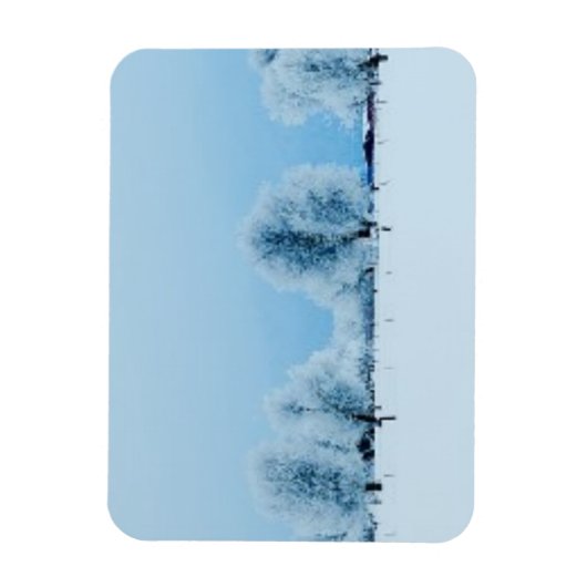 Magnet Flexible Ferme d'hiver (Vertical)