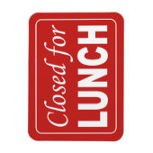 Magnet Flexible Fermé pour le panneau de déjeuner (Vertical)