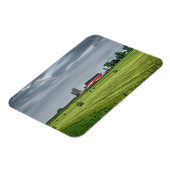 Magnet Flexible Fermes | Red Barn & Silo au printemps (Côté Gauche)