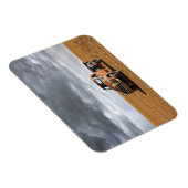 Magnet Flexible Fermes | Vieux camion en campagne (Côté Droit)