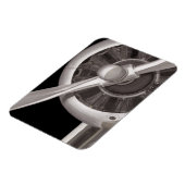 Magnet Flexible Fermeture du propulseur d'avion (Côté Gauche)