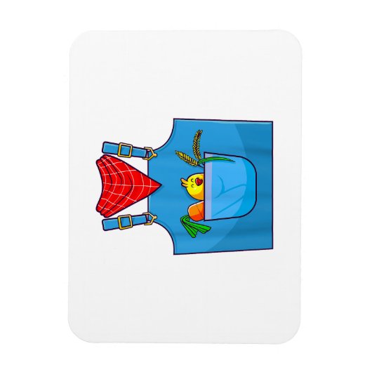 Magnet Flexible Fermier Simple Cute Farm (Vertical)