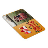 Magnet Flexible Festif Joyeux Noël Keepsaké Photo (Côté Droit)