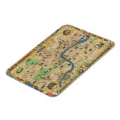 Magnet Flexible Festival de Britain : Guide to London Map (Côté Gauche)