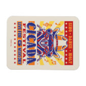 Magnet Flexible Festival de musique country du Canada (Horizontal)