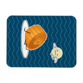 Magnet Flexible Festival du milieu de l'automne Moon cake lunakes  (Horizontal)