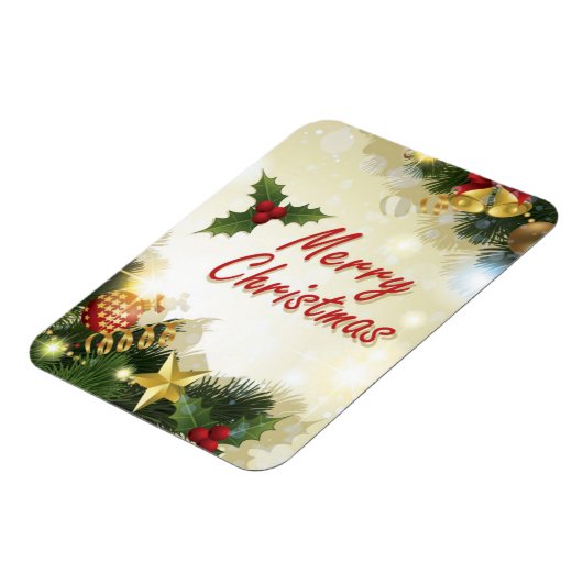 Magnet Flexible Festive Joyeux Noël (Côté Gauche)