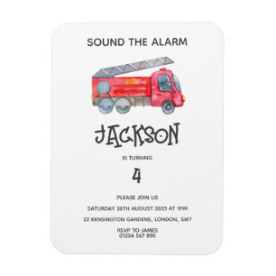 Magnet Flexible Fête d'anniversaire minimaliste moderne