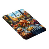 Magnet Flexible Fête d'automne : Fête de Thanksgiving (Côté Droit)