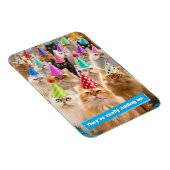 Magnet Flexible Fête de chats (Côté Droit)