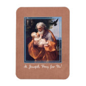 Magnet Flexible Fête de la Saint-Joseph avec l'Enfant Jésus (Vertical)