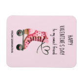 Magnet Flexible Fête de la Saint-Valentin personnalisée Flexible (Horizontal)