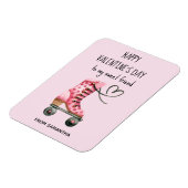 Magnet Flexible Fête de la Saint-Valentin personnalisée Flexible (Côté Gauche)