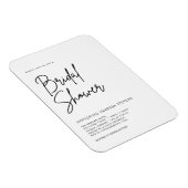 Magnet Flexible Fête de mariage manuscrite (Côté Droit)