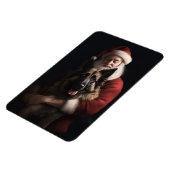 Magnet Flexible Fête de Noël du berger de Belgique (Côté Gauche)