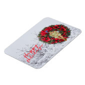 Magnet Flexible Fête de Noël Vintage Whimsical (Côté Gauche)