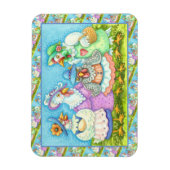 MAGNET FLEXIBLE FÊTE DE POULET HEN, AMIS DE LA CAMPAGNE FAMILIALE  (Vertical)