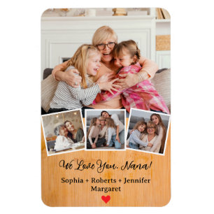 Magnet Flexible Fête des mères garde-photos personnalisées pour Na