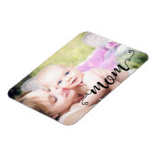 Magnet Flexible Fête des mères Maman Photo personnalisée Cadeau pe (Côté Gauche)