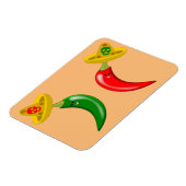 Magnet Flexible Fête des Mexicains Morts (Côté Gauche)