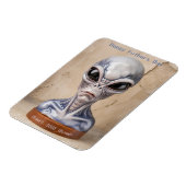 Magnet Flexible Fête des pères Alien (Côté Gauche)