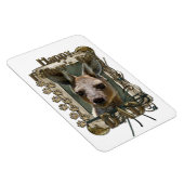 Magnet Flexible Fête des pères - Poches de pierre - Kangaroo (Côté Droit)