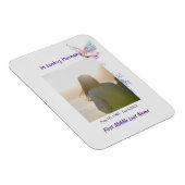 Magnet Flexible Fête du papillon du souvenir de la vie (Côté Droit)