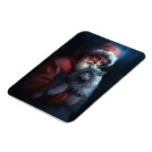 Magnet Flexible Fête du Père Noël du chat bleu russe (Côté Gauche)