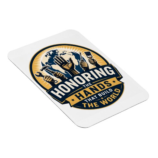 Magnet Flexible Fête du Travail  (Côté Droit)