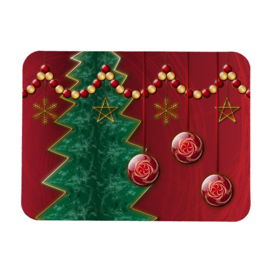 Magnet Flexible Fête factice Noël Aimant flexible (Horizontal)