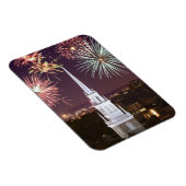 Magnet Flexible Feu d'artifice sur le site du centre-ville de Bost (Côté Droit)