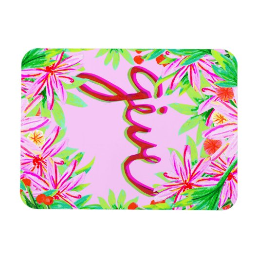 Magnet Flexible Feuillage de Noël - Donner (Horizontal)