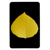 Magnet Flexible Feuille d'Aspen jaune #5 (Vertical)