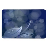 Magnet Flexible Feuille de Blue Bokeh (Horizontal)