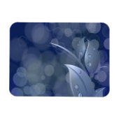 Magnet Flexible Feuille de Blue Bokeh (Horizontal)