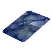 Magnet Flexible Feuille de Blue Bokeh (Côté Gauche)
