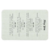 Magnet Flexible feuille magnétique-Hey you - (Horizontal)