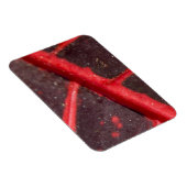 Magnet Flexible Feuille rouge variée hawaïenne (Côté Droit)
